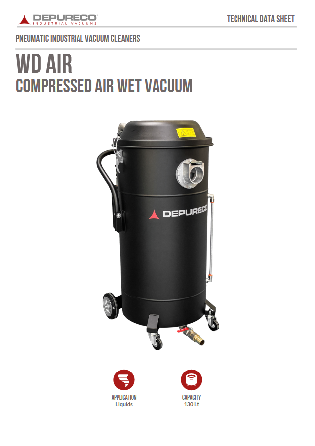 WD AIR Compressed Air Wet Vacuum 